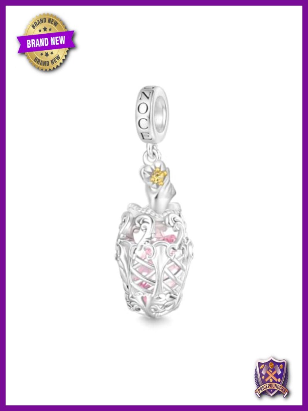 Sterling Silver Splendor Solis Dangle Charm Jewelry Gift